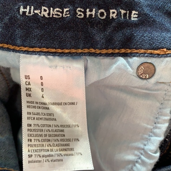 American Eagle jean shorts x 2 - Picture 8 of 9